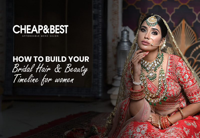 How To Build Your Bridal Hair & Beauty Timeline For Men