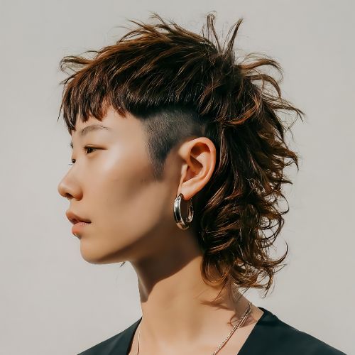 Punk-Inspired Mullet