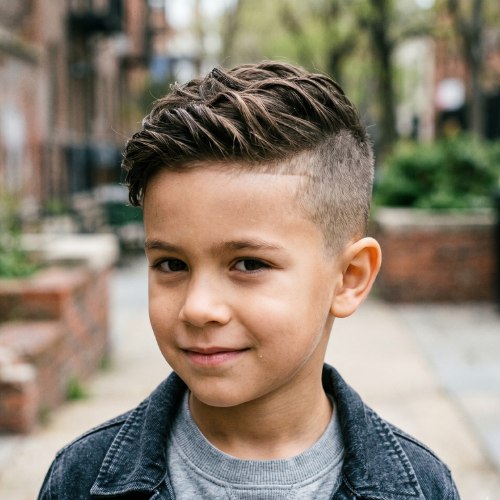 kid Undercut with a Twist