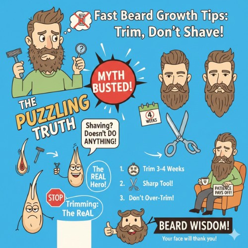 Fast-Beard-Growth-Tips-Recommend-Trimming-Not-Shaving