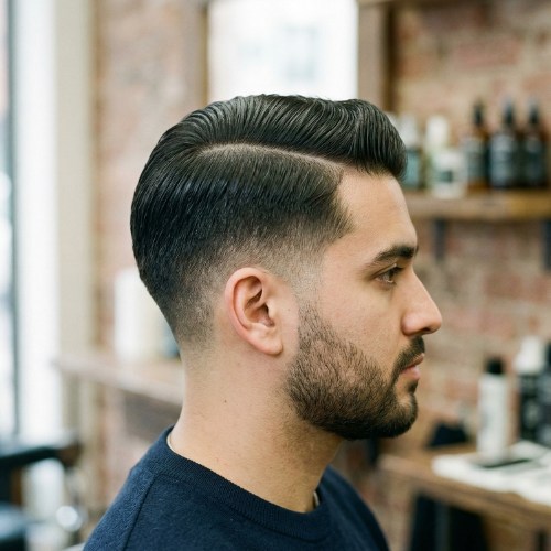 Side-Part-with-Taper-Fade-hairstyle